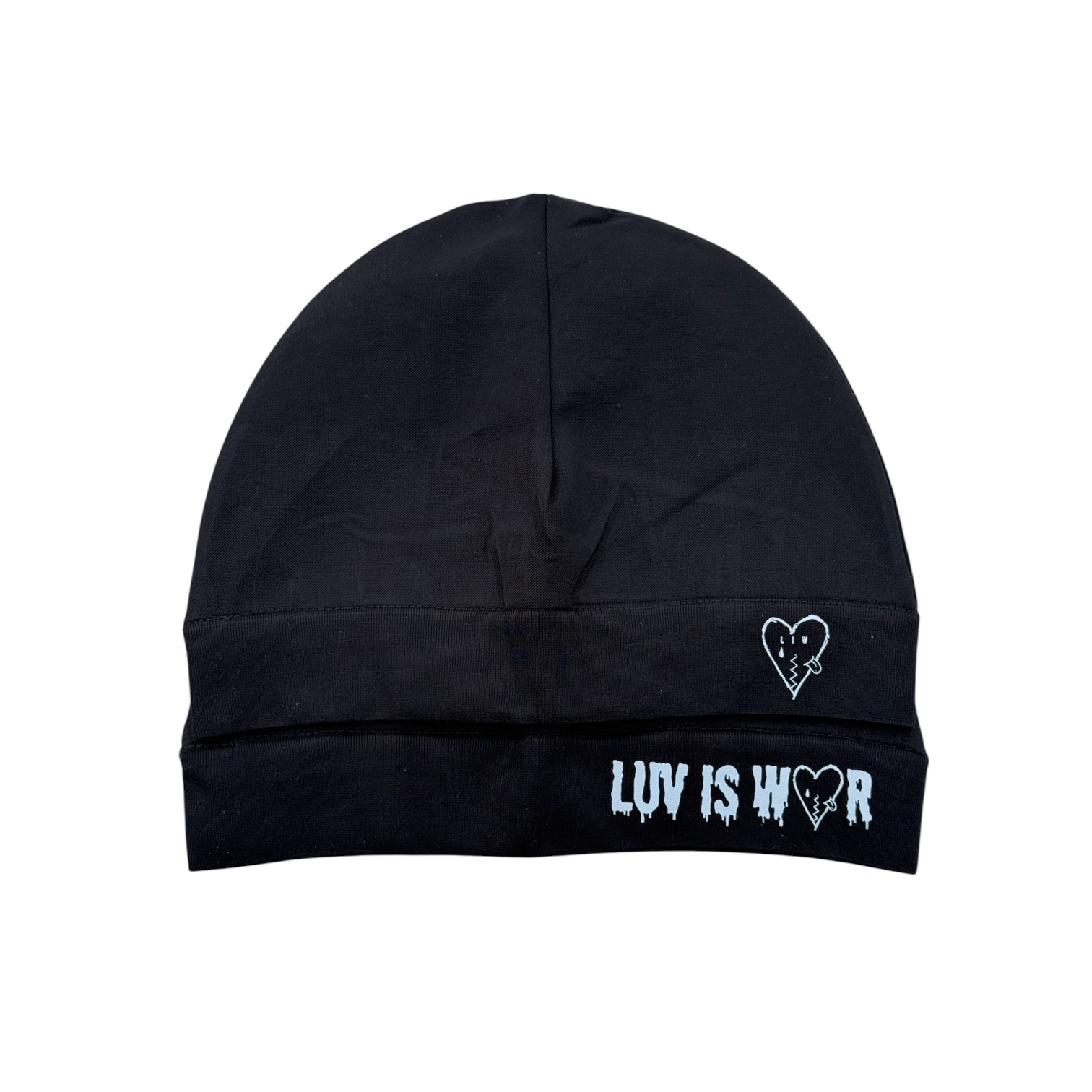 SKULL CAP SATIN /BLACK